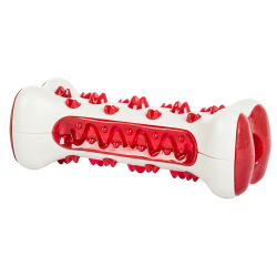 Žvýkací kost pro psy 15 cm - červená