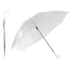 Transparentní skládací deštník 91 cm