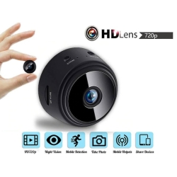 Mini kamera monitorująca WIFI A9 z dostępem zdalnym - czarna