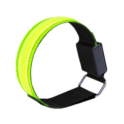 Světelný reflexní LED pásek na baterie - různé barvy