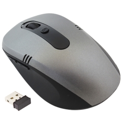 Bezdrátová myš - stříbrno-černá (APT)