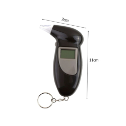 Alkohol tester - digitální dechový analyzátor s výměnnými náustky - 5 LCD hroty