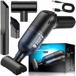 Ruční vysavač do auta se 3 nástavci - 120W