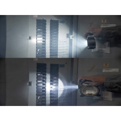 Výkonné LED svítidlo s držákem - žluté