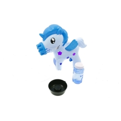 Bublifuk Bubble Pony - modrý