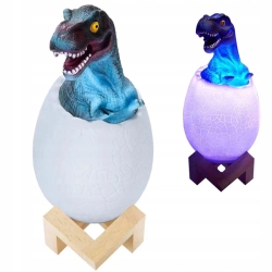 LED lampa dinosauří vejce - tyranosaurus