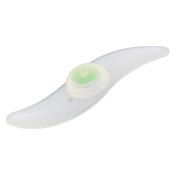Podświetlana osłona na rower LED Spoke 12,3 x 3,5 cm - zielona