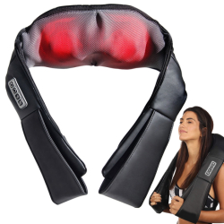 Masážní límec SHIATSU na krk, záda a ramena