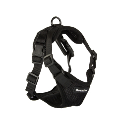 Postroj pro psy vel. S s vodítkem 150 cm - černý