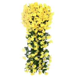 Závěsná kytice žlutých orchidejí - 100 g