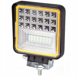 Pracovní halogenová lampa 42 LED k upevnění na auto
