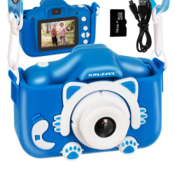 Kruzzel Detský digitálny fotoaparát 16 GB modrý