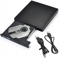 Externí přenosná DVD a CD mechanika