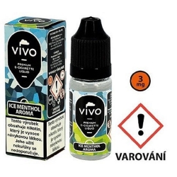 Náplň VIVO do e-cigaret- -Ice Menthol aroma 3mg 10ml (DS = 2 ks)