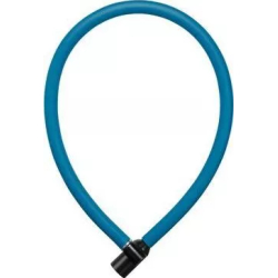 Bezpečnostní zámek na kolo na klíč 60 cm - různé barvy