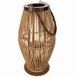 Bambusová lampa na terasu - 40 cm
