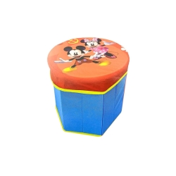Úložný box na hračky s víkem Disney - Mickey a Minnie mouse