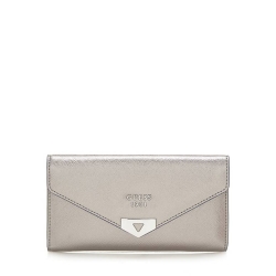 GUESS PENĚŽENKA LOTTIE WALLET /šedá