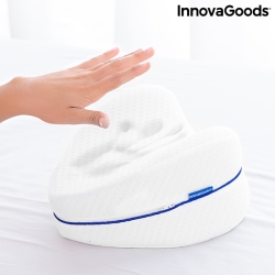 Ergonomický polštář mezi kolena a nohy - Innovagoods Mediashop, bílý
