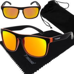 Polarizační brýle s UV filtrem (oranžová a černá ) + pouzdro a hadřík