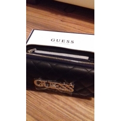 GUESS PENĚŽENKA SWEET CANDY WALLET / Black