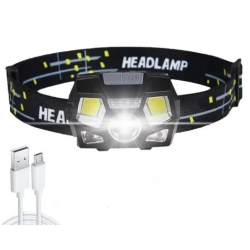 Univerzální čelovka Led Cree Xp-E 5W - 1200 mAh