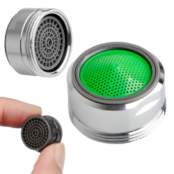 Eko perlátor M24 chromový - plast (Verk)