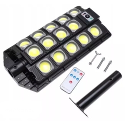 Solární pouliční lampa 434 LED 1400W včetně držáku a dálkového ovládání W7100B-5