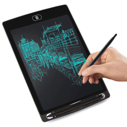 Digitálna LCD tabuľka tablet 8,5 palca na kreslenie a písanie čierna