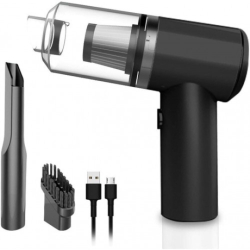 Bezdrátový USB mini vysavač 2v1 LED