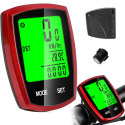 Licznik rowerowy z wyświetlaczem LCD - bezprzewodowy