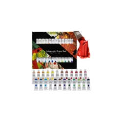 Akrylové barvy 24 ks - 12 ml (Iso)
