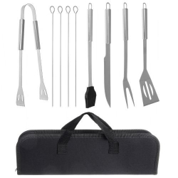 Grilovací barbecue set - sada 9 nářadí