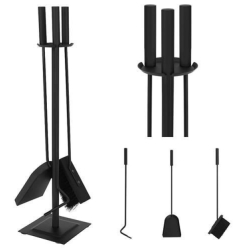 Sada nářadí ke grilu nebo krbu - 3 ks