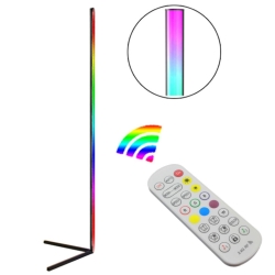 Stojací Bluetooth lampa s RGB LED diodami 20W - 140 cm