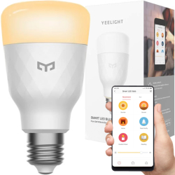 Chytrá WIFI LED žárovka YEELIGHT 8W - závit E27