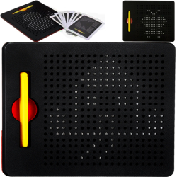 Magnetický kreslící tablet pro děti - 380 kuliček se stylusem