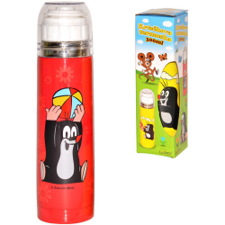 KRTEK Krtečkova termoska 21cm dětská 300ml nerezová 2 druhy v krabičce