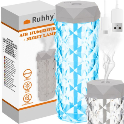 Zvlhčovač vzduchu a LED noční lampa 2v1
