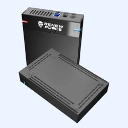 Univerzální pevný disk HDD/SSD 3,5 palce - černý