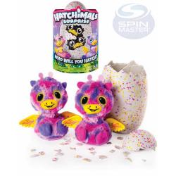 SPIN MASTER Hatchimals Surprise Žirafky dvojčata interaktivní světlo, zvuk