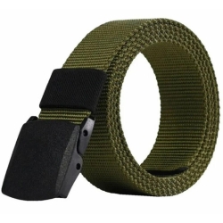 Opasek s nastavitelnou přezkou 120 cm khaki (APT)
