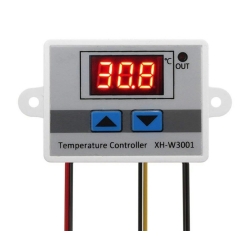 Digitální termostat s LCD displejem - 6 x 4,5 x 3,1 cm