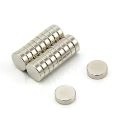 Neodymové magnety 10 x 2 mm - 10 ks