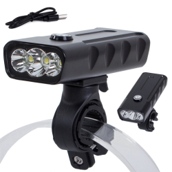 LED predné svetlo na bicykel CREE XM-L T6 (Verk)