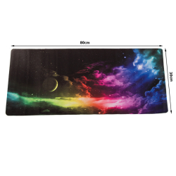 Podkładka pod mysz XXL cosmos - 80x30cm