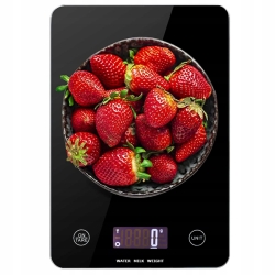Digitální kuchyňská váha s LCD displejem - černá