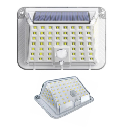 Solarny kinkiet LED - 90 LED z czujnikiem