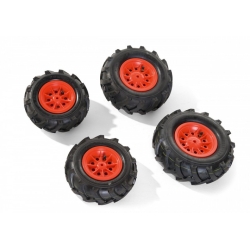Nafukovací pneumatiky na traktory Junior, Farmtrac - červené
