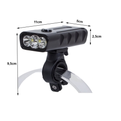 LED predné svetlo na bicykel CREE XM-L T6 (Verk)